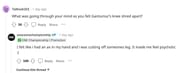 Screenshot from Musumeci's Reddit AMA